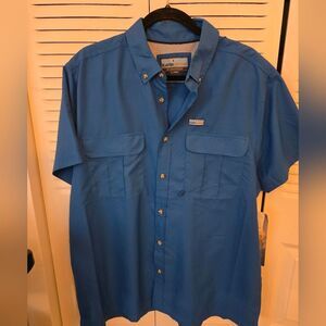NWT Xcaster Outdoor men’s short-sleeve performance fishing shirt